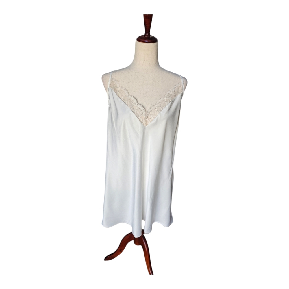 NWT NEW Gorgeous Flora Nikrooz Silk Nightie Negligee